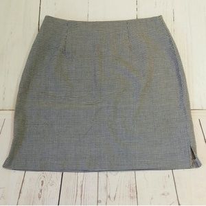 Vintage FASHION BUG houndstooth mini skirt 14